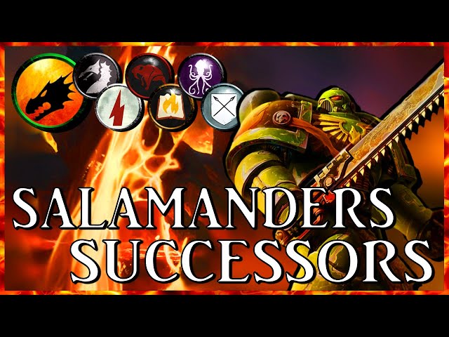 SALAMANDERS SUCCESSOR CHAPTERS - Promethean Emancipators | Warhammer 40k Lore