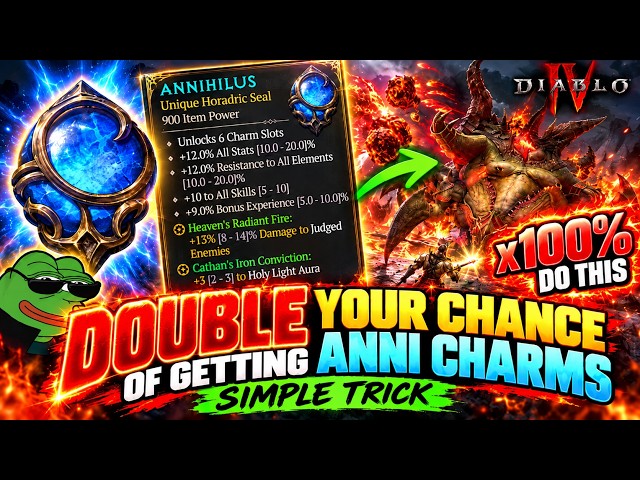 NEW INFO DOUBLE CHANCE FOR NEW ANNI Seal With This SIMPLE TRICK