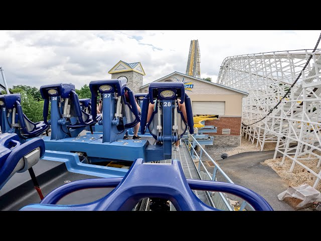 Skyrush Back Row POV - HERSHEYPARK Roller Coaster