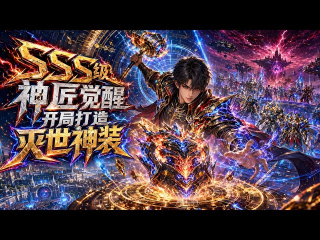 🔥【完结】【Eng Sub】《SSS級神匠覺醒，開局打造滅世神裝》陳炎重生歸來覺醒唯一SSS級神匠，鍛造成功率百分百，詞條還能無限疊加，他靠神裝碾壓所有強敵！#逆袭#魔幻#爽文#anime