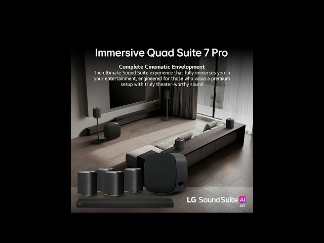 This LG 13.1.7 Channel Sound System Changes Everything!