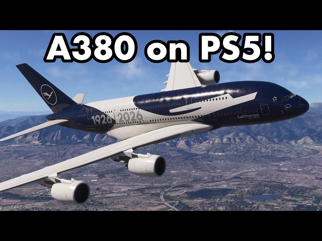 Microsoft Flight Simulator 2024 | The LVFR A380 has arrived on the PS5!