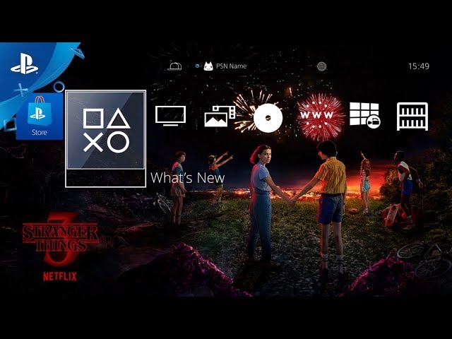 Stranger Things 3 | Dynamic Theme | PS4