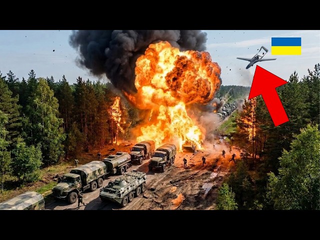 Ukraine Waited Until Russia's Entire Convoy Entered the Trap — Then Blew It