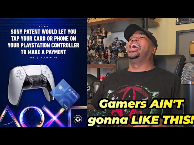 Sony Plans on Putting CREDIT CARD SCANNERS in PS5 Controllers?!