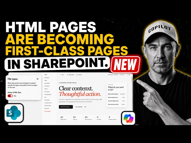 SharePoint HTML Pages Are Finally First-Class Citizens