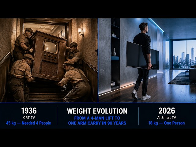 Television Evolution: Every TV from 1926 to 2026 📺 | EraShift