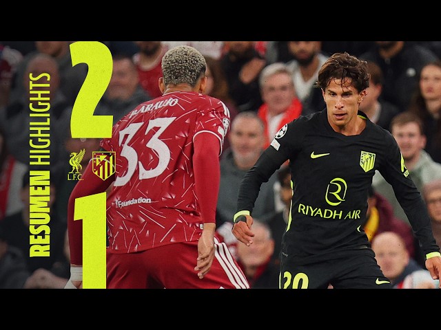 Liverpool 2-1 Atlético de Madrid | HIGHLIGHTS - 2026/27 UCL Matchday 1