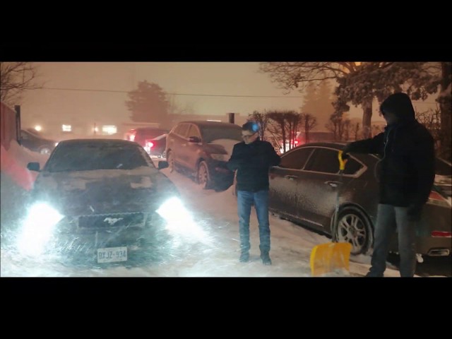 Extreme Cold Snow Storm - Canada