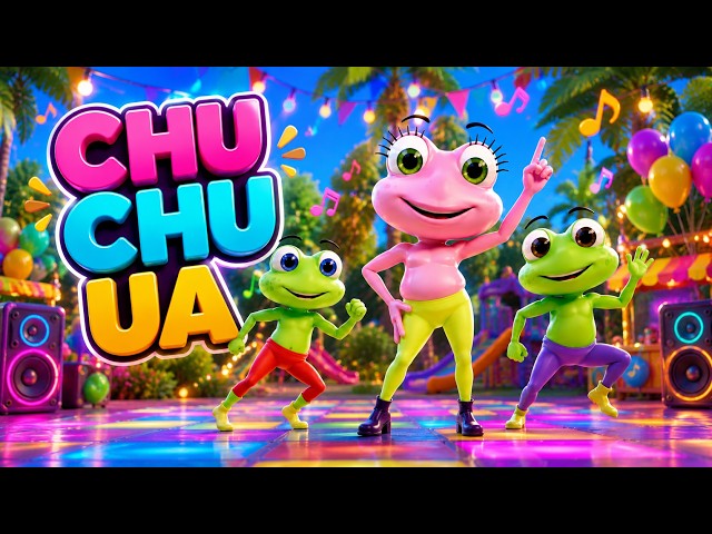 👉 🎵 CHU CHU UA 🐸 Canciones Infantiles para bailar | Canciones para niños | Videos para Niños