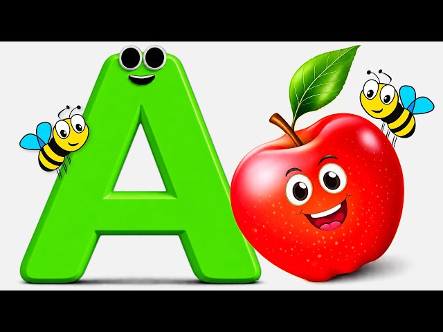 Learn ABC Learning Song | A is For Apple| Phonics & Letter Sound | baby rhymes song | abc kids Video