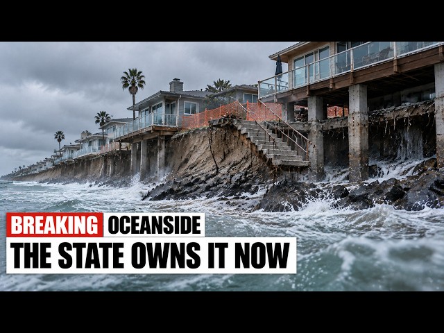 Oceanside's $3M Beachfront Homes Are Losing Their Sand — And the State Took the Beach Above It