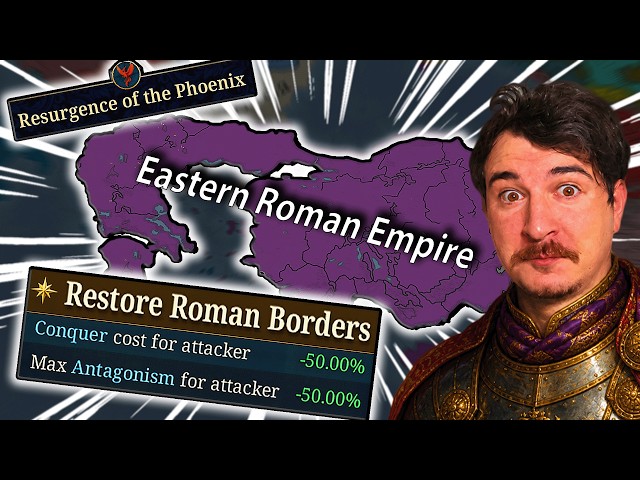 EU5 1.2 Made BYZANTIUM The STRONGEST Nation - ROMAN CB & Hellenism Are BROKEN !
