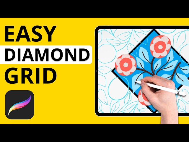 How the Diamond Grid Changed the Way I Design Everything in Procreate