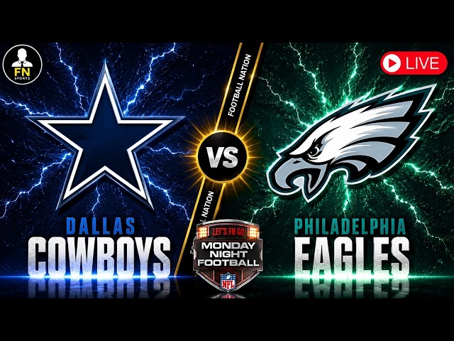 COWBOYS vs EAGLES LIVE | LIVE STREAM | Play by Play, Scoreboard, Stats & Reaction