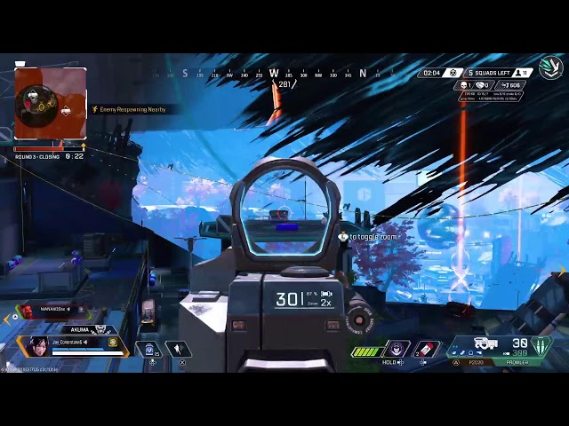 Just playing Apex Legends