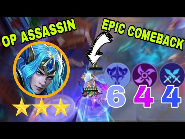 HYPER LANCELOT 3STAR 1VS5 EASY COUNTER EPIC COMEBACK • MAGICCHESS • STONE