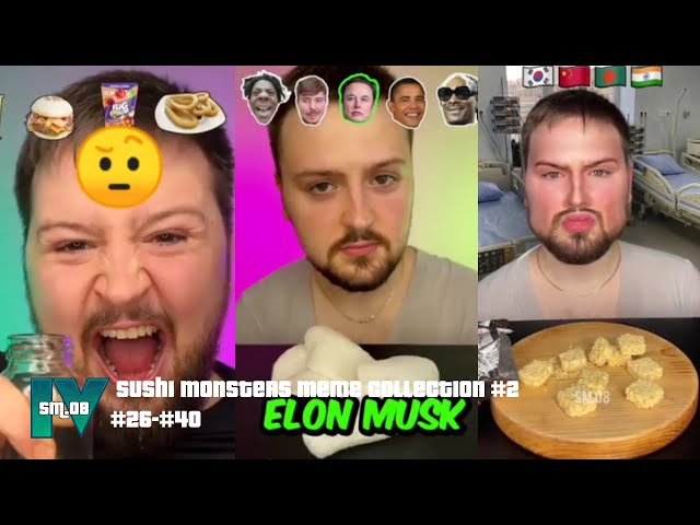 Sushi Monsters Meme Compilation #2 #26-#40