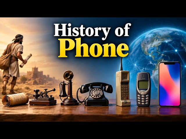 The History of Mobile Phones — ईंट जैसे भारी फोन से लेकर स्मार्टफोन तक 📱