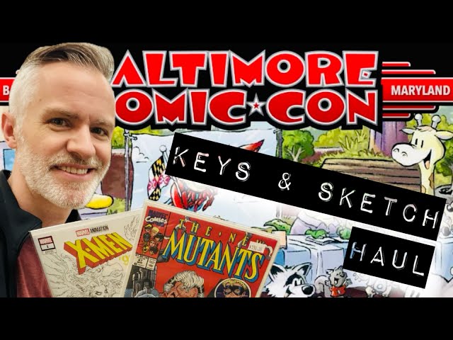 So many key comics found in 1 day at Baltimore Comic Con!