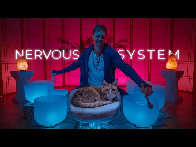 Nervous System Reset - 432Hz Crystal Bowl Healing Sound Bath