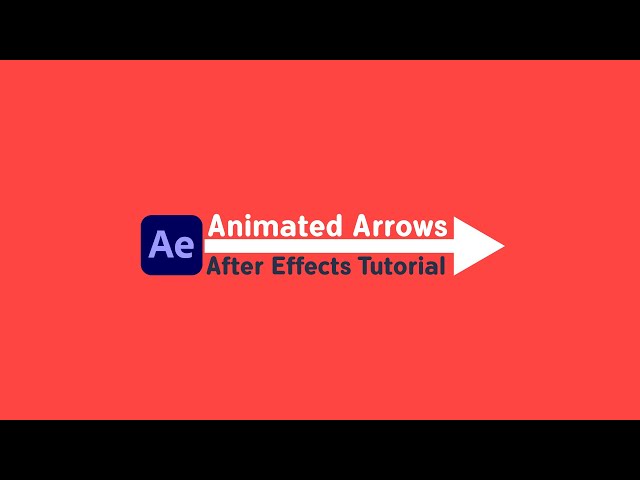 Arrow Animation After Effects Tutorial