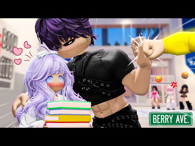 I’m a Nerd, But My Boyfriend Is the Scariest Guy in School! 💕 Part 1 - Berry Avenue