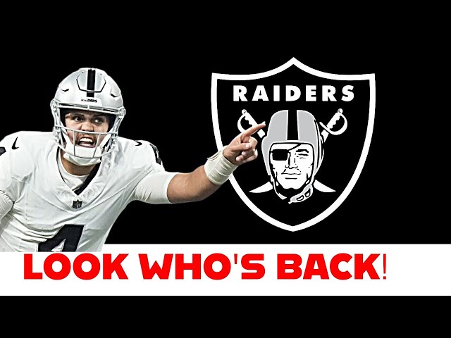 RAIDERS News Today