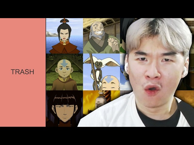 I Rated "EVERY" Avatar the Last Airbender Characters - BOOK 2 TIER LIST