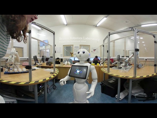 360° Bristol Robotics Laboratory - Pepper robot