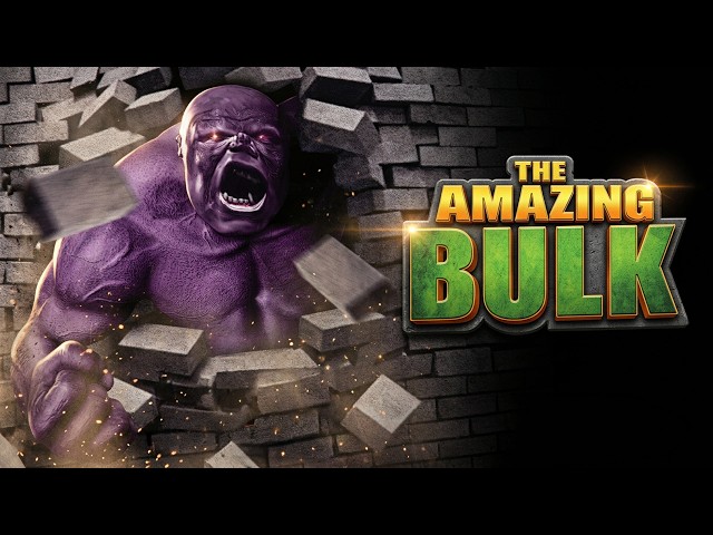 A Serum Turns Him into a Purple Monster! The Amazing Bulk | Full Sci-Fi Comedy Movie in HD