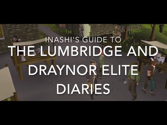 Lumbridge and Draynor Elite Diary Guide