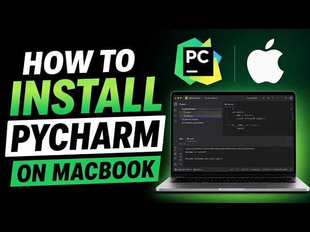 How to Install PyCharm on Mac OS with Python 2026