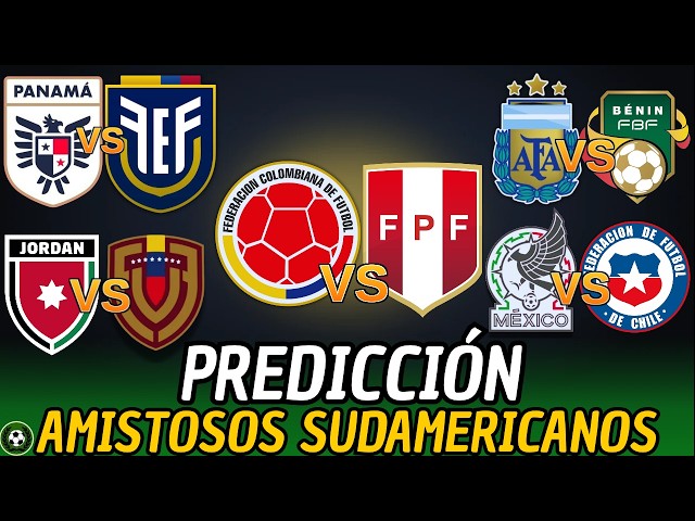 October South American Friendlies/Prediction and Analysis (Matchday 3)