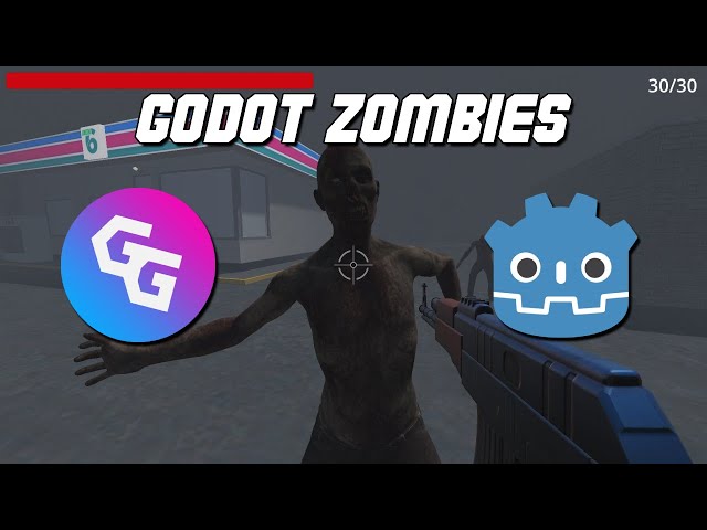 How To Make Zombies In Godot - Zombie Shooter Part 3