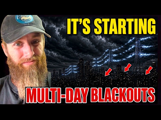 It's BEGUN.... Mass Power SHUT OFFS JUST STARTED...... Multi-Day BLACKOUTS HAPPENING