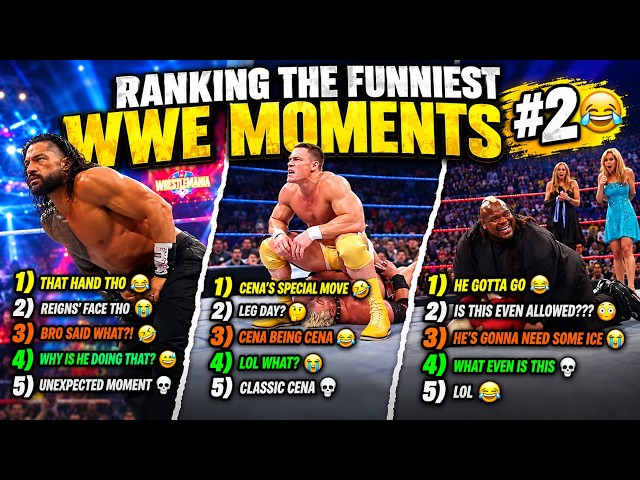 Funniest WWE Moments With Parody Commentary 😂 | WWE Compilation 2