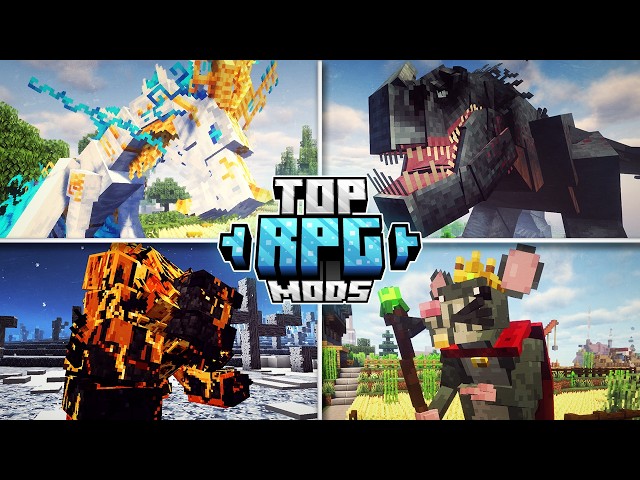 Top 20 NEW Minecraft RPG Mods in 2026!