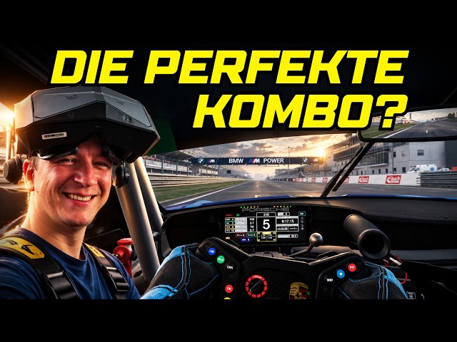 My Most Immersive Sim Racing Combo Yet! | Pimax Crystal + Motion System