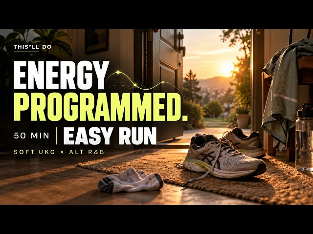 Energy Programmed for Your Easy Run | 50분 이지런 흐름에 맞춰 설계한 플레이리스트 · Soft UKG × Alt R&B