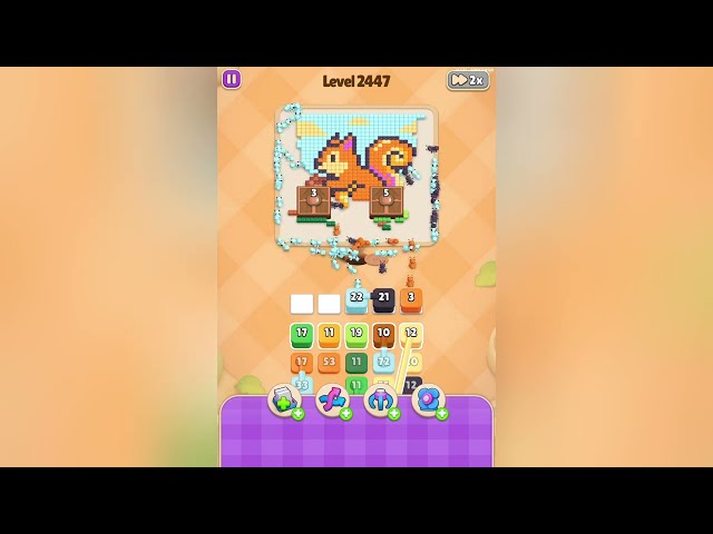 Colony Flow Level 2447 Hard Puzzle Walkthrough Solution 