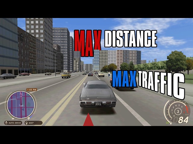 Driver 2 With HUGE Draw Distance & Traffic Density