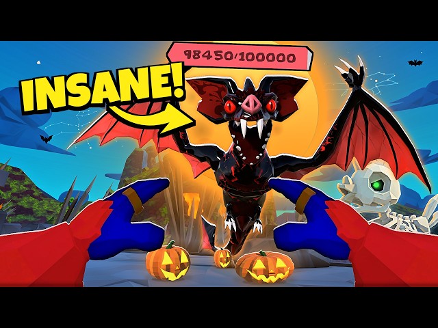 I Got EARLY ACCESS To The NEW NUGFERATU TITAN DINO +  HALLOWEEN UPDATE In UG VR!