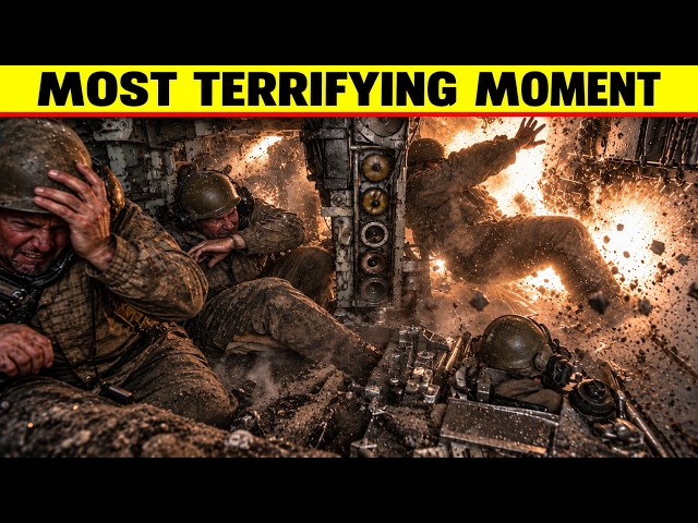 The Terrifying Reality of 5 Crewmen When an 88mm Shell Hit Their Tank