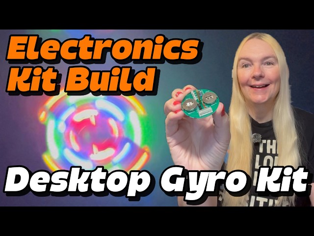 Electronics Soldering Kit Build - AliExpress LED Desktop Gyro Kit