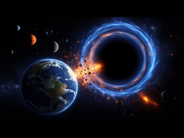What If TON 618 Entered Our Solar System?