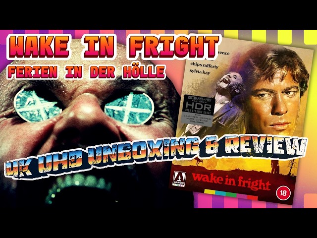 #10 WAKE IN FRIGHT - FERIEN IN DER HÖLLE | Arrow Video 4K UHD Blu-ray Review & Unboxing