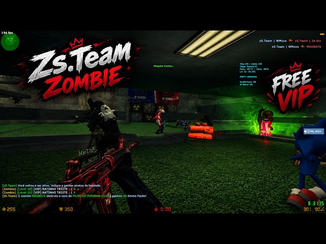 CS 1.6 Zs.Team | Zombie Plague | #Freevip 2026