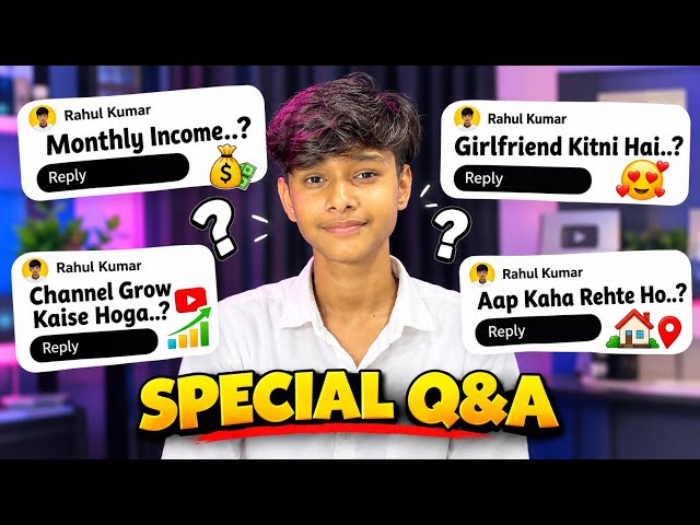 Special Q&A Video Tech Kundan | Tech Kundan Q&A Video | Tech Channel Q&A | Q&A Video | Tech Kundan
