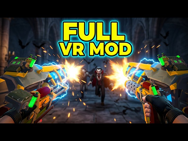 Vampire Hunters VR Mod - Full VR with head tracking + 6DOF Weapons